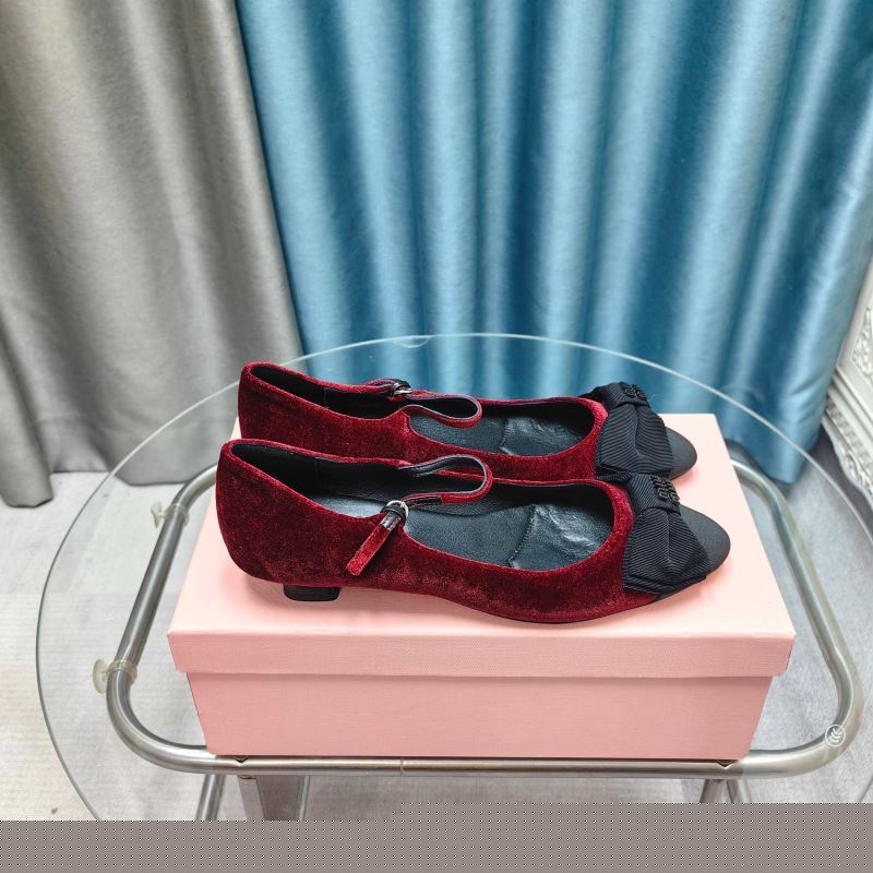 Miu Miu flat shoes